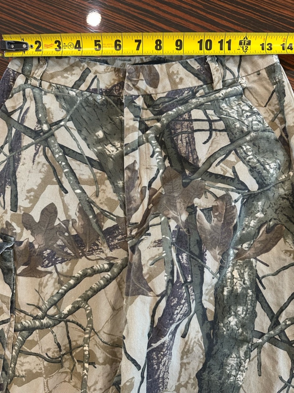 Pretty Little Thing Camo Cargo Pants Sz 4 - Picture 9 of 11